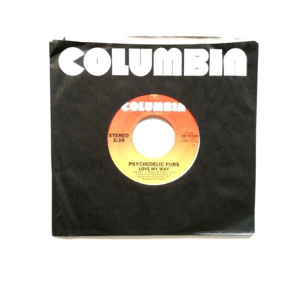 Psychedelic Furs – Love My Way 7" Vinyl Record Post-Punk New Wave Classic 1982 - Picture 1 of 4